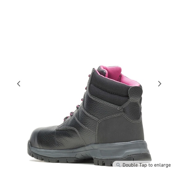 PIPER WATERPROOF COMPOSITE-TOE 6" WORK BOOT, BLACK - Picture 3 of 10